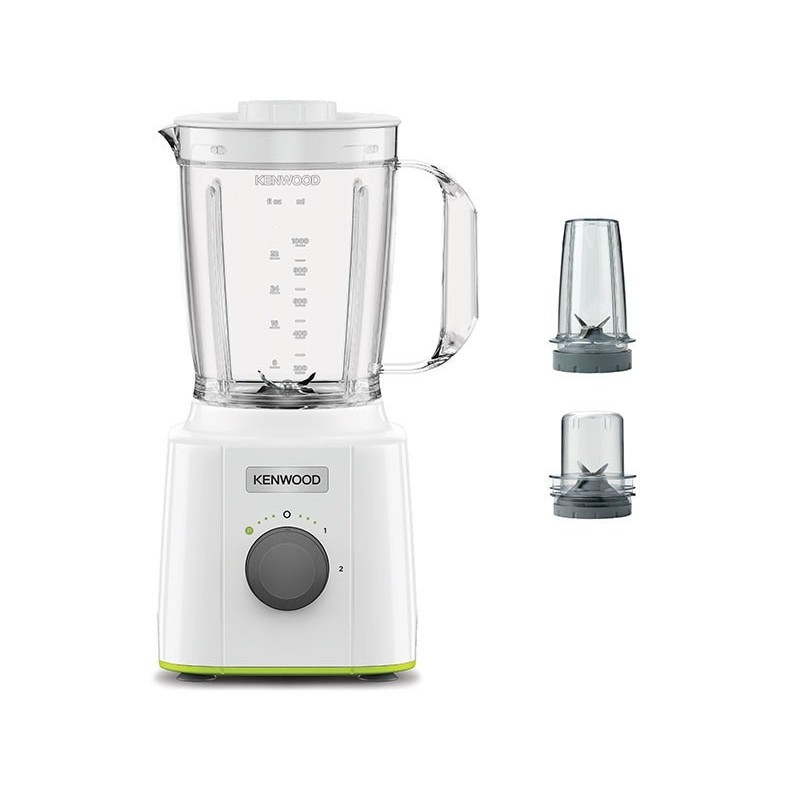 Kenwood Blend-Xtract 3-in-1 BLP31.D0WG 1,6 L Mélangeur de table 350 W Transparent, Blanc