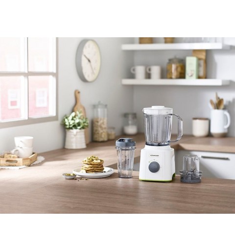 Kenwood Blend-Xtract 3-in-1 BLP31.D0WG 1,6 L Mélangeur de table 350 W Transparent, Blanc