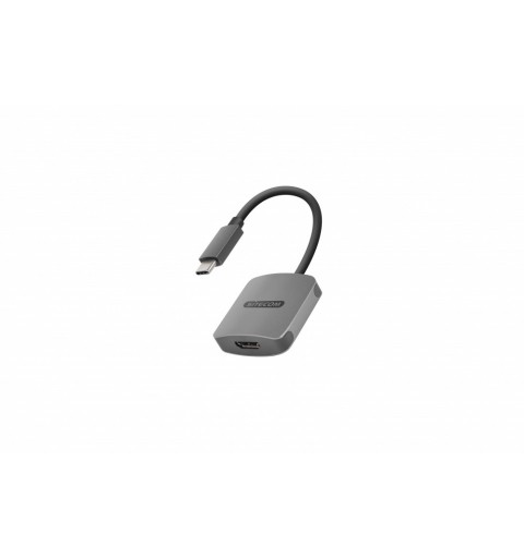 Sitecom CN-372 adaptador de cable de vídeo USB Tipo C HDMI Gris