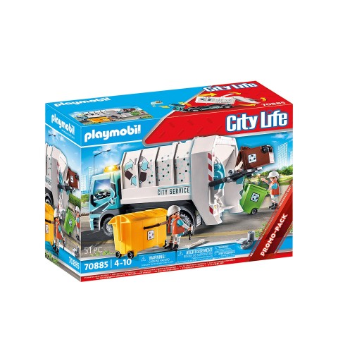 Playmobil City Life Müllfahrzeug mit Blinklicht