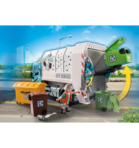 Playmobil City Life Müllfahrzeug mit Blinklicht