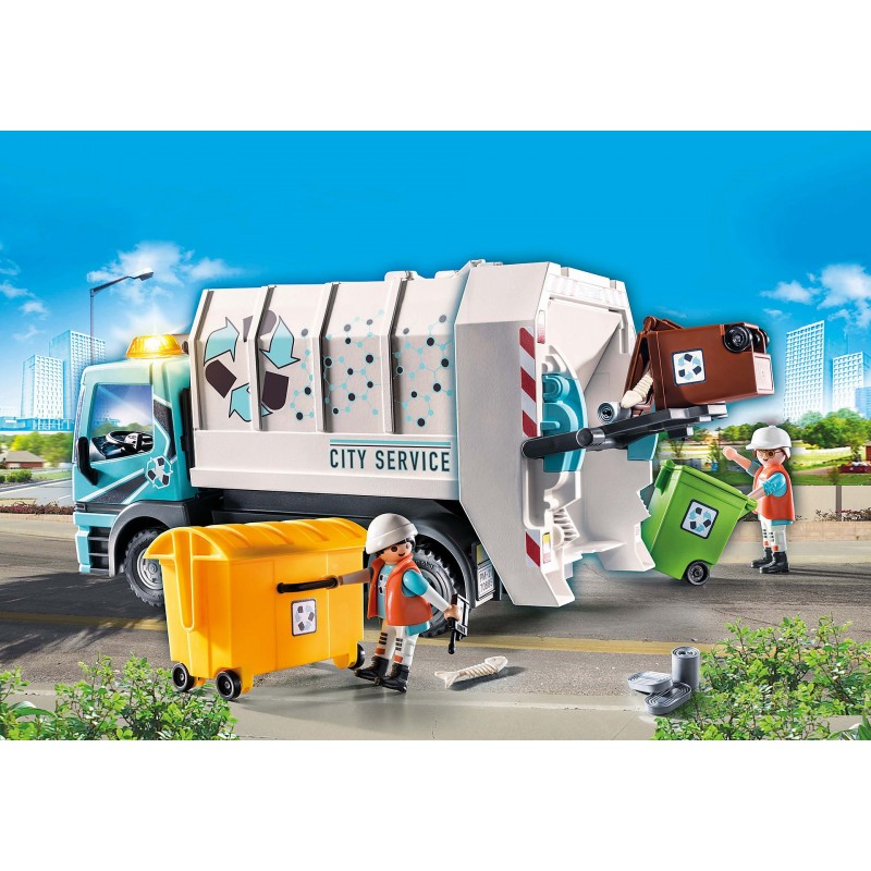 Playmobil City Life Müllfahrzeug mit Blinklicht