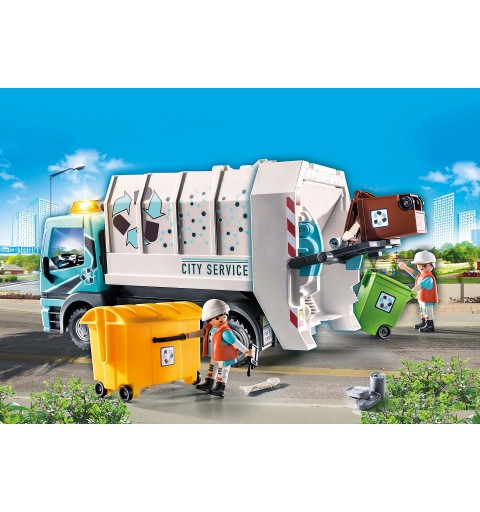 Playmobil City Life Müllfahrzeug mit Blinklicht