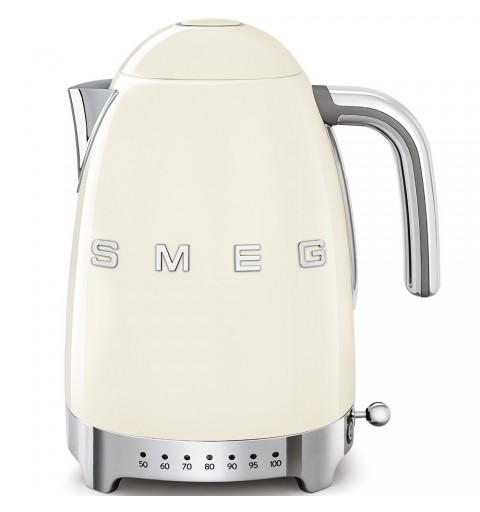 Smeg KLF04CREU bollitore elettrico 1,7 L 2400 W Crema