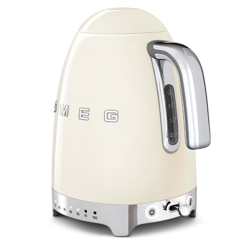 Smeg KLF04CREU bollitore elettrico 1,7 L 2400 W Crema