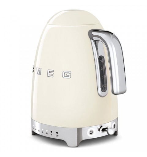 Smeg KLF04CREU bollitore elettrico 1,7 L 2400 W Crema