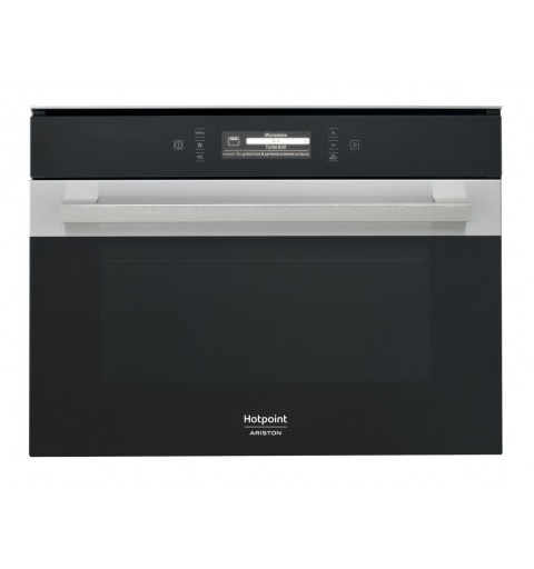 Hotpoint MP 996 IX HA Intégré (placement) Micro-onde combiné 40 L 1000 W Noir, Acier inoxydable