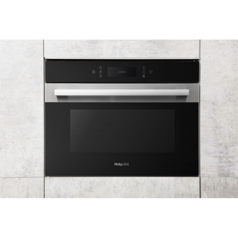 Hotpoint MP 996 IX HA Built-in Combination microwave 40 L 1000 W Black, Stainless steel