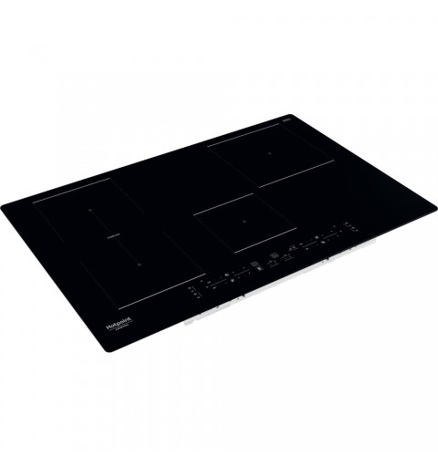 Hotpoint HB 0577B NE Noir Intégré (placement) 77 cm Plaque avec zone à induction 4 zone(s)