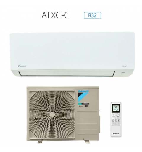 Daikin ATXC35B ARXC35B Aire Acondicionado 12000BTU Sensira - Siesta A++/A+ Inverter, Bomba de Calor, Wifi Ready, Blanco