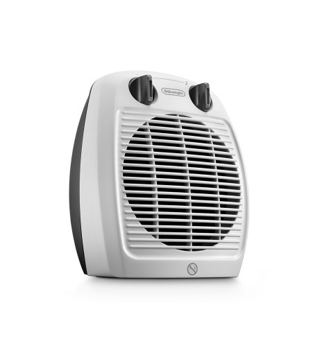 De’Longhi HVA3220 stufetta elettrica Interno Grigio, Bianco 2000 W Riscaldatore ambiente elettrico con ventilatore