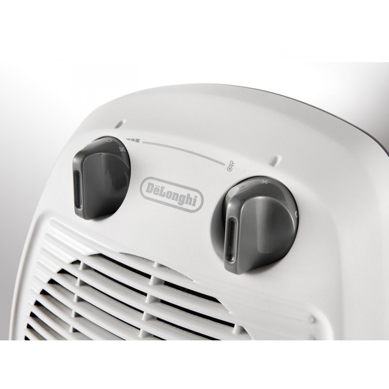 De’Longhi HVA3220 appareil de chauffage Intérieure Gris, Blanc 2000 W Chauffage de ventilateur électrique