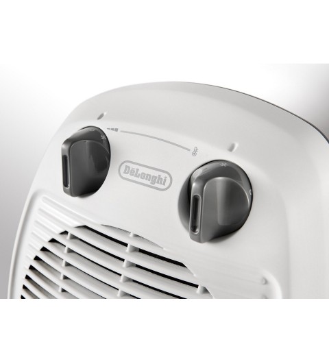 De’Longhi HVA3220 calefactor eléctrico Interior Gris, Blanco 2000 W Ventilador eléctrico