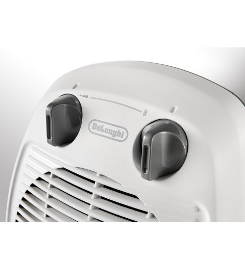 De’Longhi HVA3220 stufetta elettrica Interno Grigio, Bianco 2000 W Riscaldatore ambiente elettrico con ventilatore