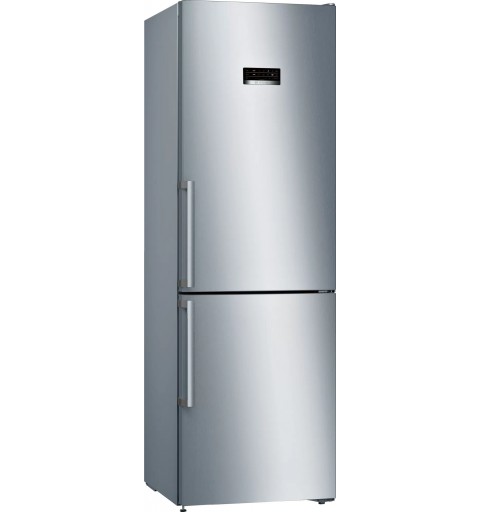 Bosch Serie 4 KGN36XLER frigorifero con congelatore Libera installazione 326 L E Acciaio inossidabile