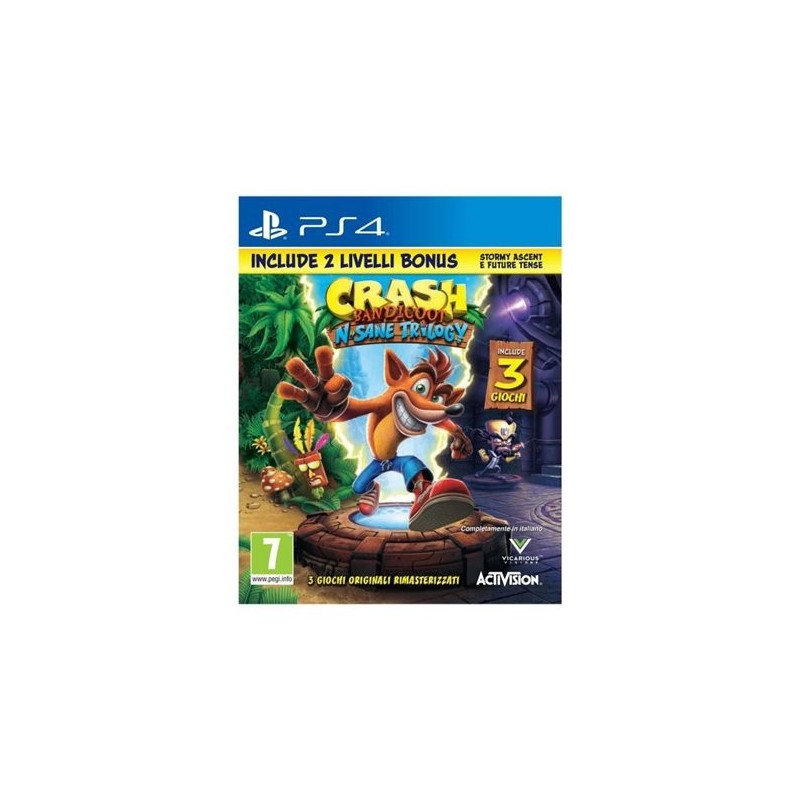 Activision Crash Bandicoot N. Sane Trilogy, PS4 PlayStation 4