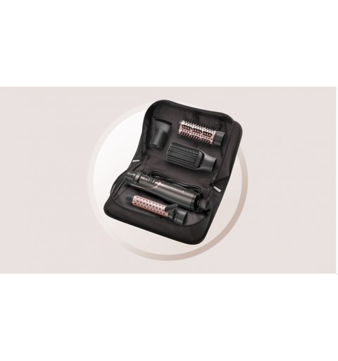 Remington AS8606 Hot air brush Warm Black, Rose gold 800 W