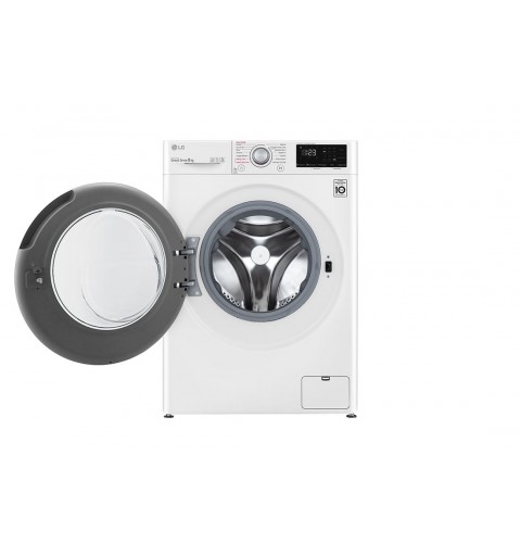 LG F4WV308S4B machine à laver Charge avant 8 kg 1400 tr min B Blanc