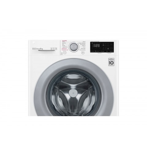 LG F4WV308S4B lavadora Carga frontal 8 kg 1400 RPM B Blanco