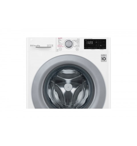 LG F4WV308S4B Waschmaschine Frontlader 8 kg 1400 RPM B Weiß