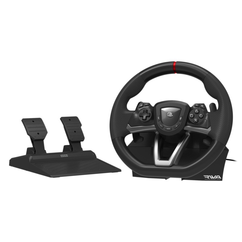 Hori Racing Wheel APEX Negro Volante + Pedales PC, PlayStation 4, PlayStation 5