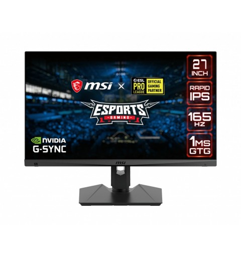 MSI Optix MAG274QRF-QD 68,6 cm (27") 2560 x 1440 pixels LCD Noir