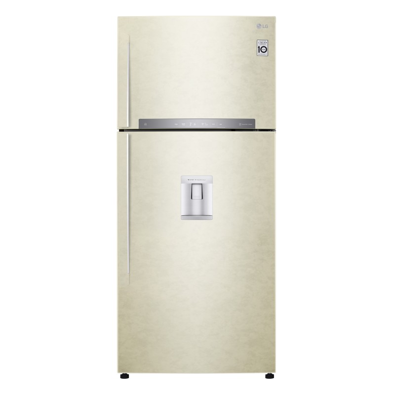 LG GTF744SEPZD fridge-freezer Freestanding 509 L E Sand