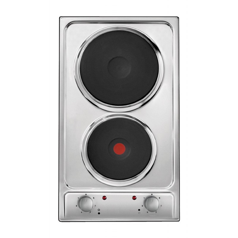 Candy CDE32 1X Acero inoxidable Integrado 29 cm Hornillo eléctrico Placa eléctrica 2 zona(s)