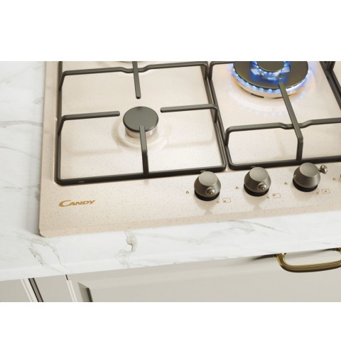 Candy Classic CHW7AV4WGT Oat Built-in 74 cm Gas 5 zone(s)