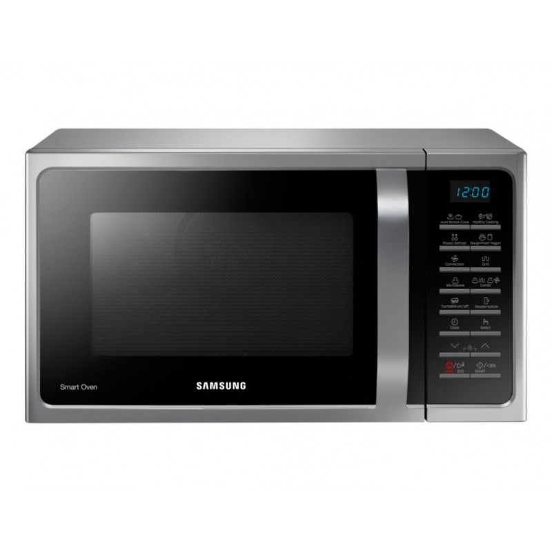 Samsung MC28H5015AS microondas Encimera Microondas combinado 28 L 900 W Negro, Plata