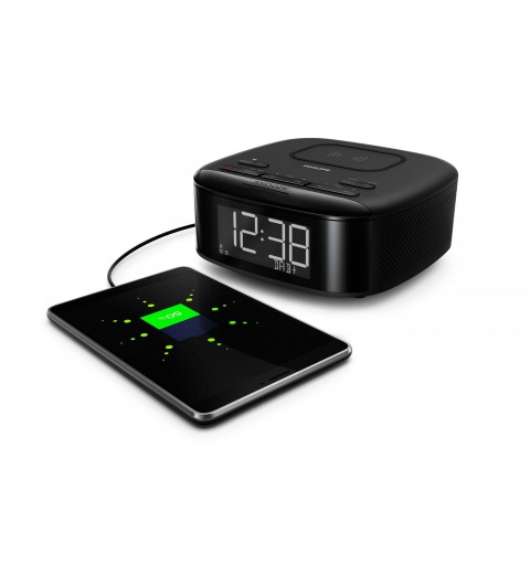 Philips TAR7705 Clock Radio with DAB+ and Wireless Phone Charging