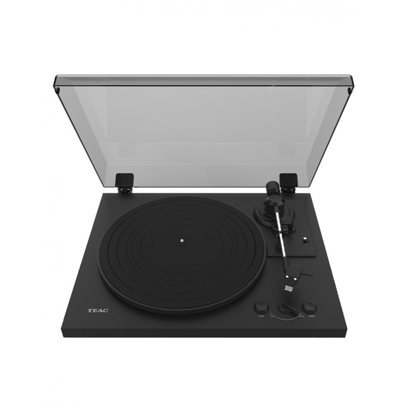 TEAC TN-175-B Belt-drive audio turntable Black