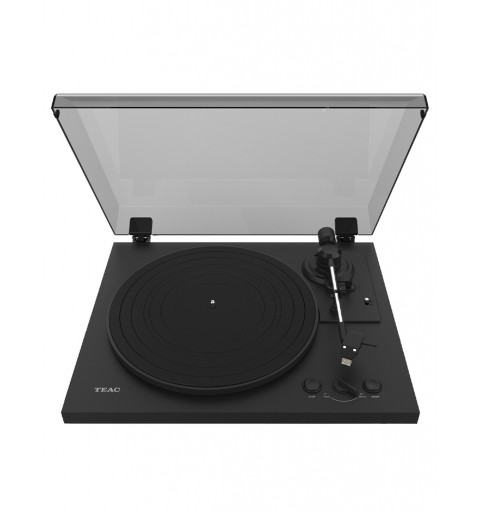 TEAC TN-175-B Belt-drive audio turntable Black