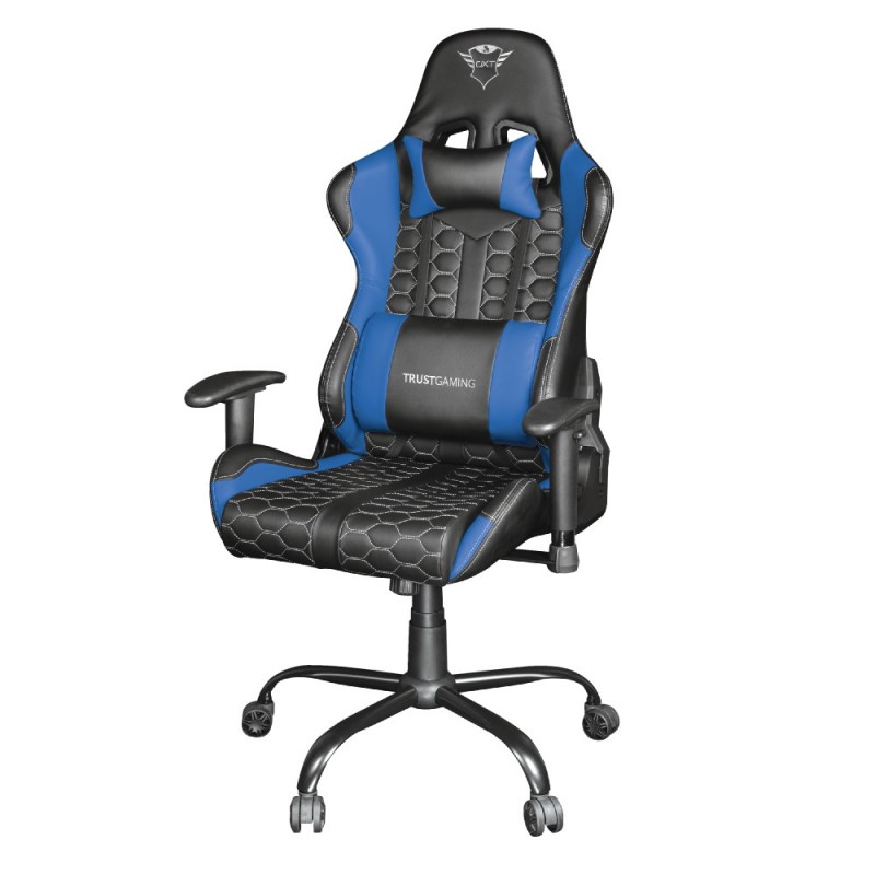 Trust GXT 708B Resto Siège de jeu universel Noir, Bleu