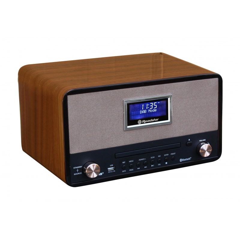 Roadstar HRA1782DBT radio Personal Digital Madera