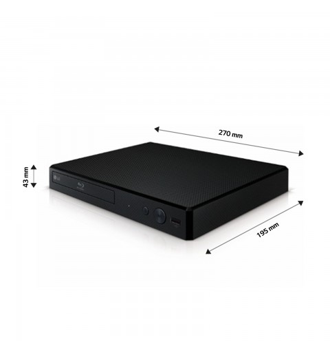 LG BP250 lecteur DVD Blu-Ray Lecteur Blu-Ray Noir