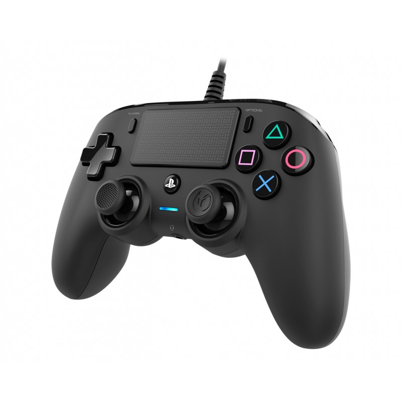 NACON PS4OFCPADBLACK Gaming-Controller Schwarz Gamepad Analog Digital PlayStation 4