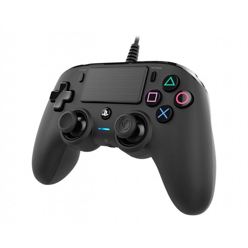 NACON PS4OFCPADBLACK mando y volante Negro Gamepad Analógico Digital PlayStation 4