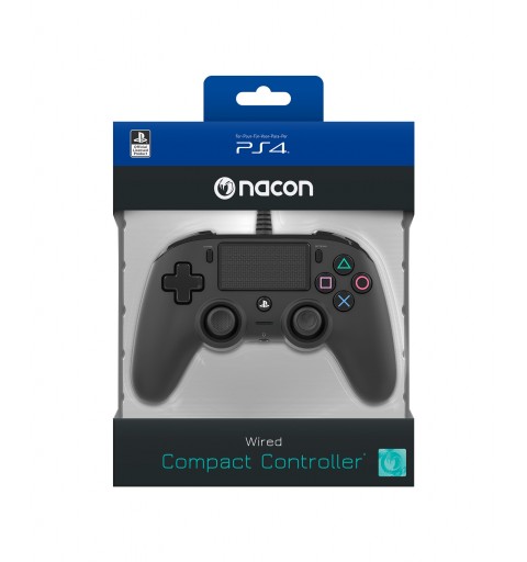 NACON PS4OFCPADBLACK mando y volante Negro Gamepad Analógico Digital PlayStation 4