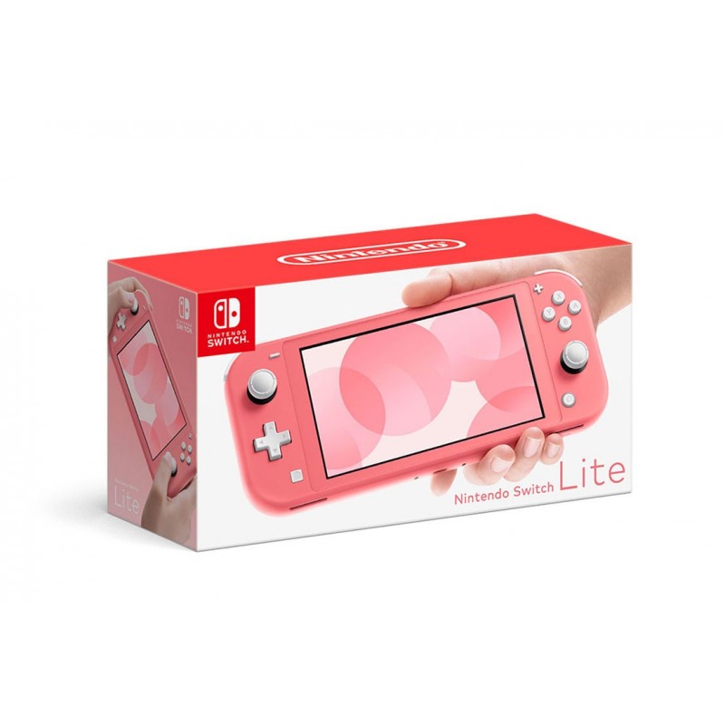 Nintendo Switch Lite portable game console 14 cm (5.5") 32 GB Touchscreen Wi-Fi Coral