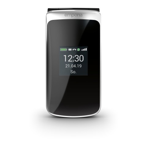 Emporia TOUCHsmart 8,51 cm (3.35") SIM singola Android 8.1 4G Micro-USB 1 GB 4 GB 1400 mAh Nero, Argento