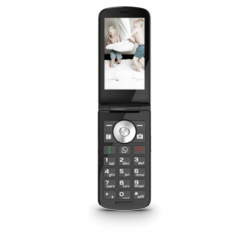 Emporia TOUCHsmart 8,51 cm (3.35") SIM unique Android 8.1 4G Micro-USB 1 Go 4 Go 1400 mAh Noir, Argent