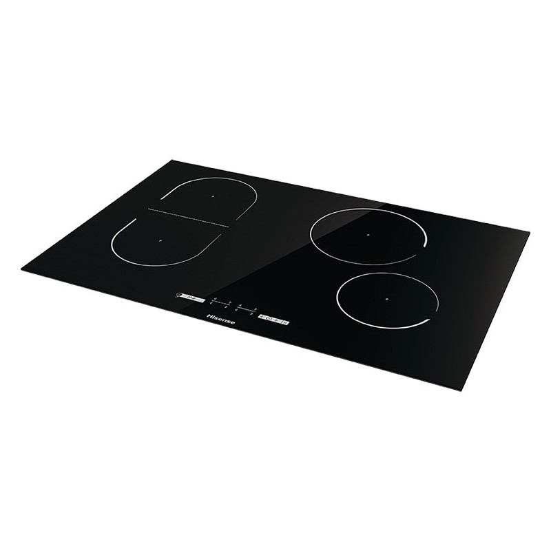 Hisense I8433C hob Black Built-in 80 cm Zoneless induction hob 4 zone(s)