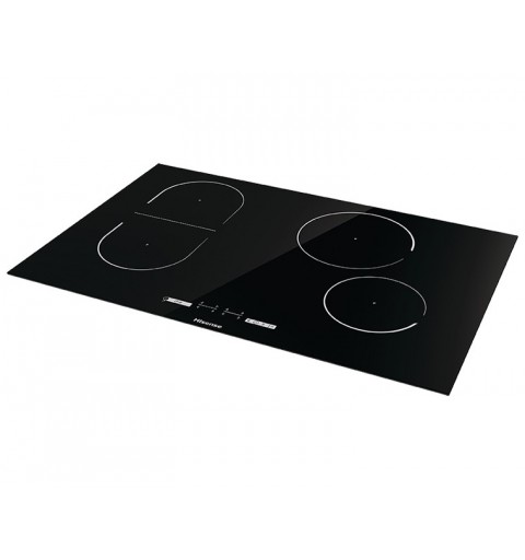 Hisense I8433C hob Black Built-in 80 cm Zoneless induction hob 4 zone(s)