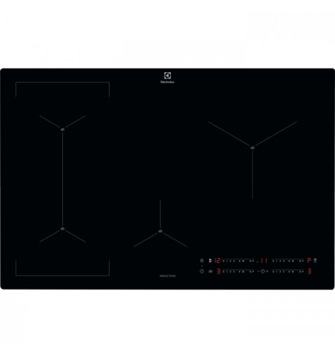 Electrolux EIS82449C Black Built-in 80 cm Zone induction hob 4 zone(s)