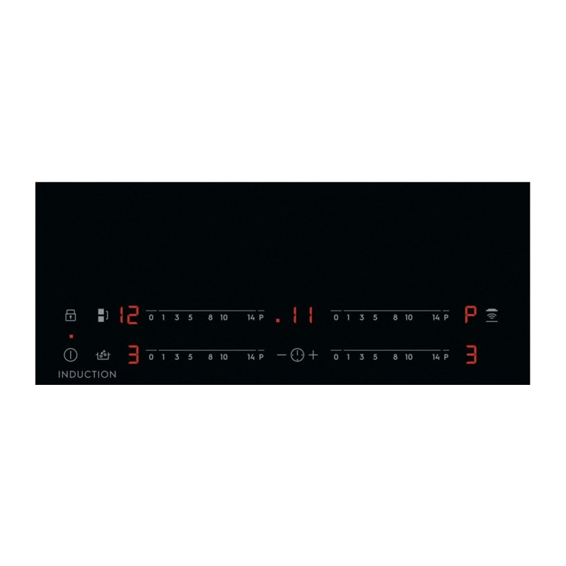 Electrolux EIS82449C Noir Intégré (placement) 80 cm Plaque avec zone à induction 4 zone(s)