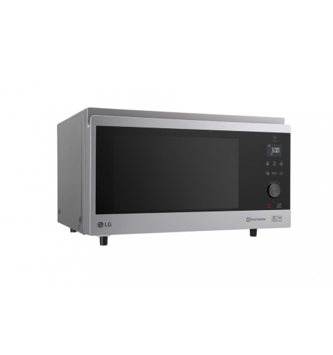 LG MJ3965ACS forno a microonde Superficie piana Microonde con grill 39 L 1350 W Acciaio inossidabile