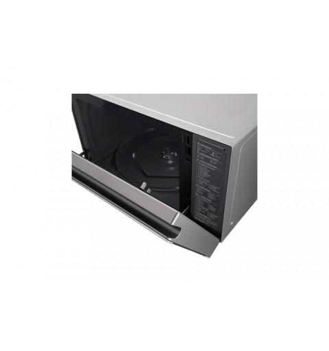 LG MJ3965ACS forno a microonde Superficie piana Microonde con grill 39 L 1350 W Acciaio inossidabile