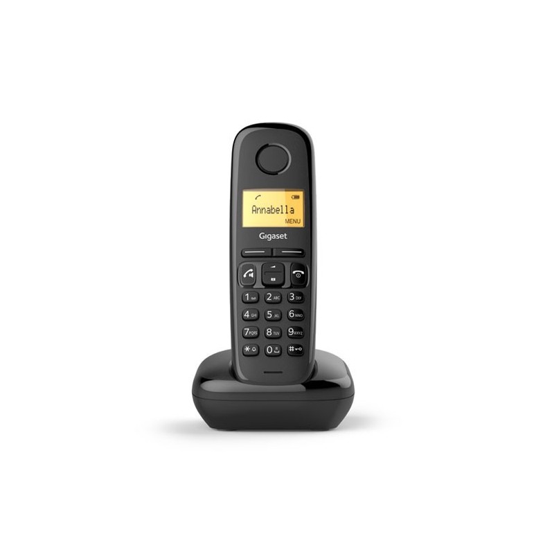 Gigaset A270 Telefono DECT Identificatore di chiamata Nero