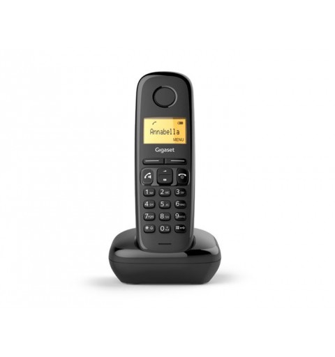 Gigaset A270 Teléfono DECT Identificador de llamadas Negro